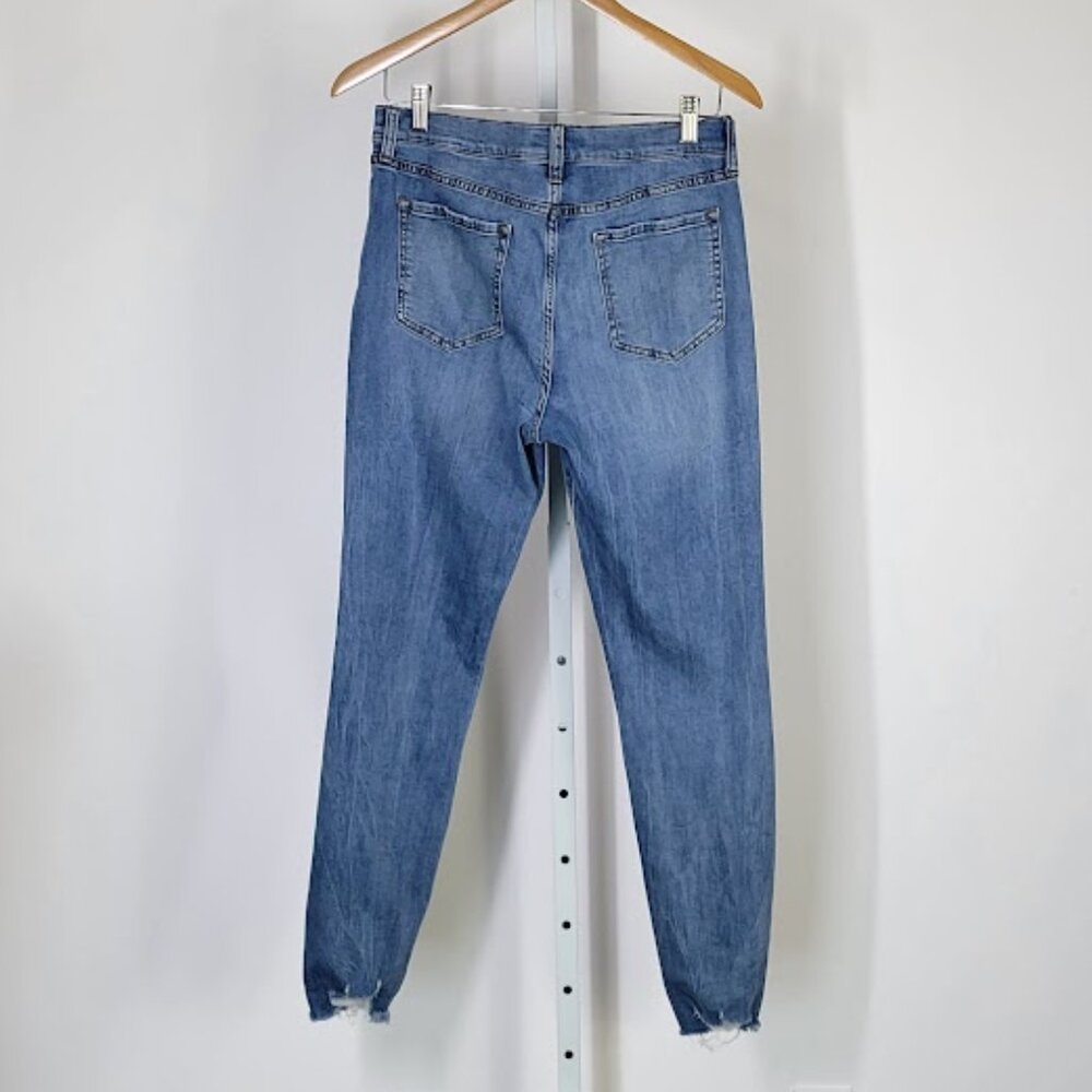 BANANA REPUBLIC  skinny fit distressed denim Sz 29/8 - Picture 5 of 8